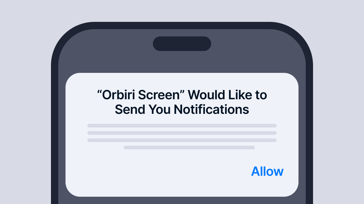 Enable notifications
